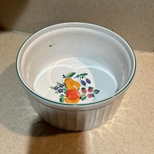 Herend Village Pottery 4 inch deep/ 8 inches wide Serving Bowl Hand painted